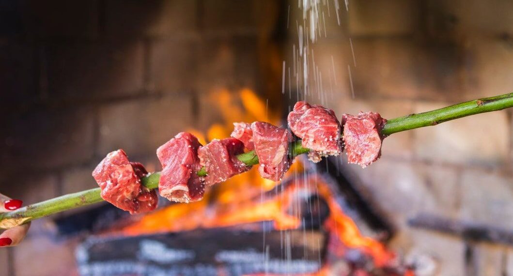 Espetada madeirense à moda antiga