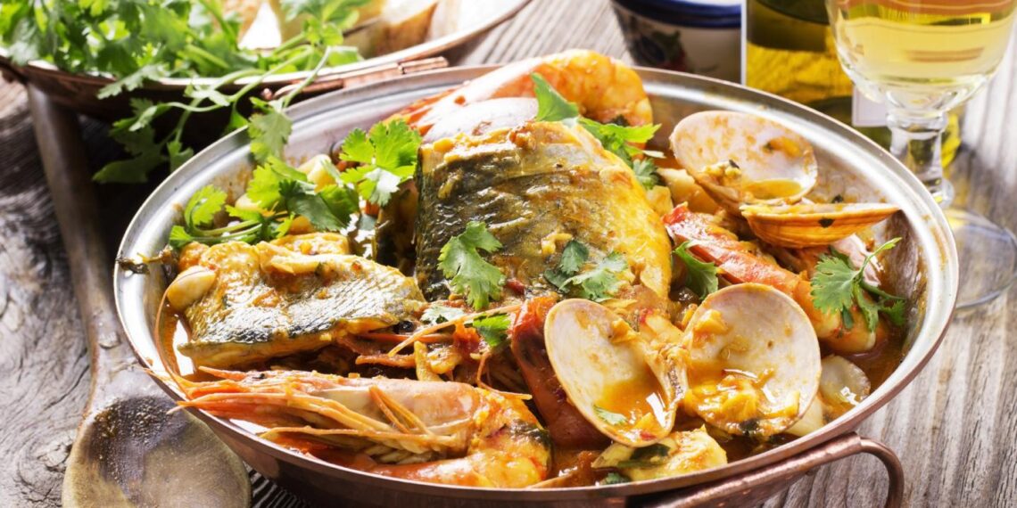 Cataplana de peixe à Pescador