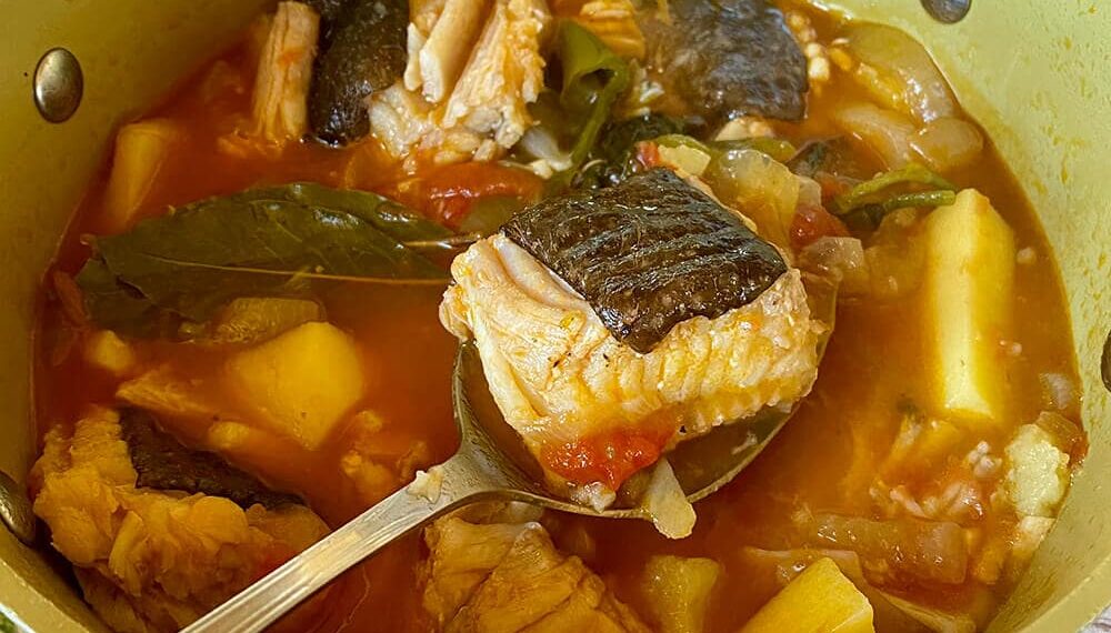 Caldeirada de raia à moda de Peniche