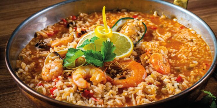 Arroz de marisco à Portuguesa