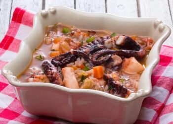 Arroz de polvo à moda antiga