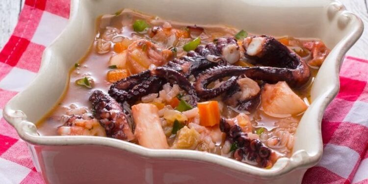 Arroz de polvo à moda antiga