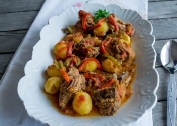 Caldeirada de cabrito tradicional