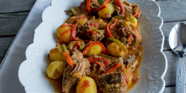 Caldeirada de cabrito tradicional