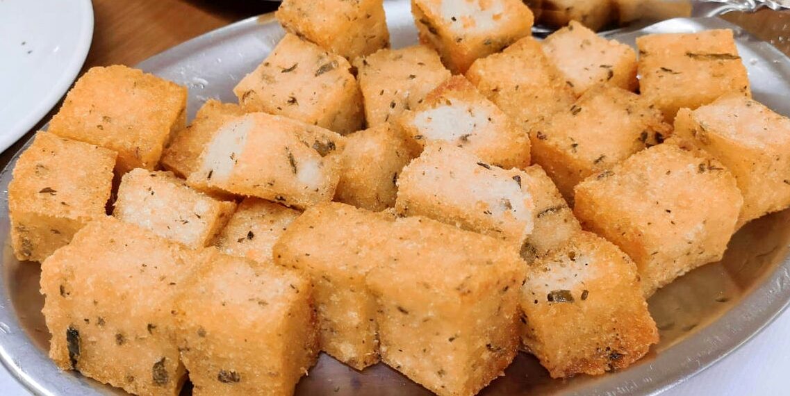 Milho frito à moda da Madeira