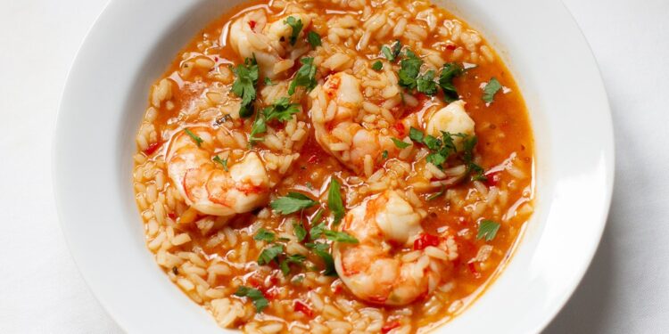 Arroz de camarão malandrinho