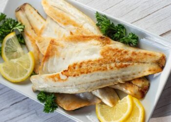 Filetes de robalo no forno simples