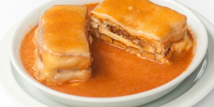 Francesinha vegetariana