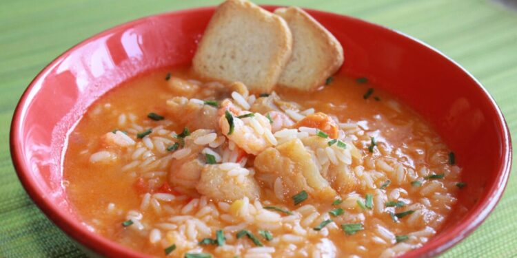 Arroz de tamboril à Pescador