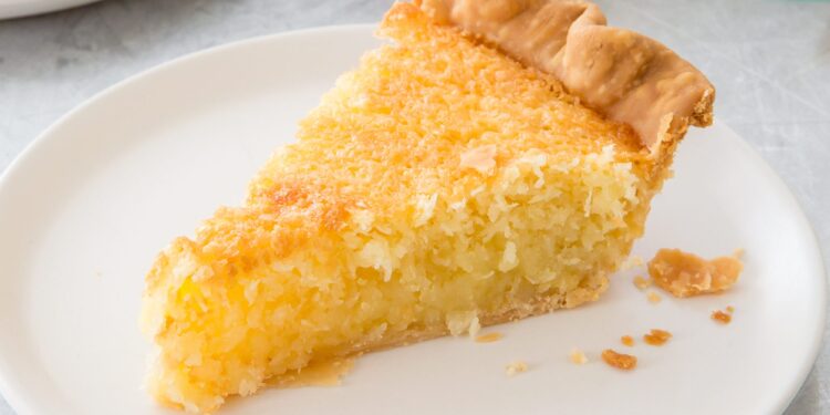 Tarte de coco e iogurte