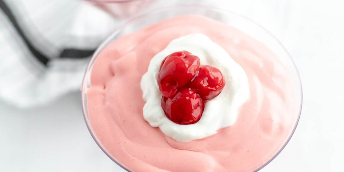Mousse de cereja