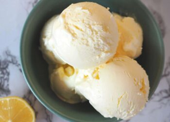 Gelado de natas fácil