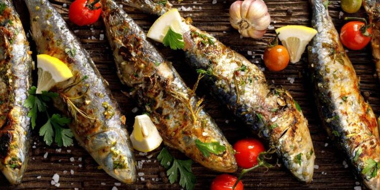 Sardinhas assadas à portuguesa