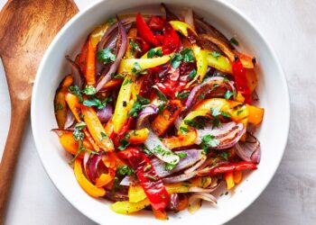 Salada de pimentos assados à portuguesa