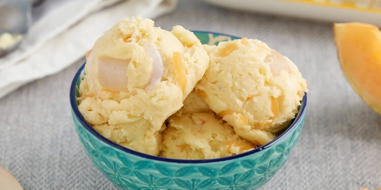 Gelado de melão fácil