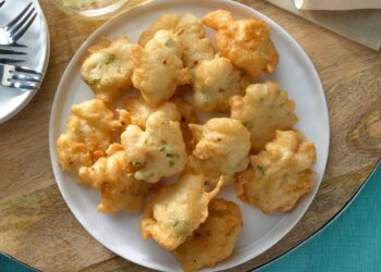 Bacalhau frito com ovo