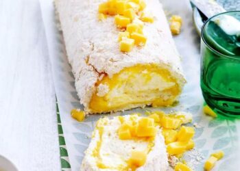 Torta de coco cremosa