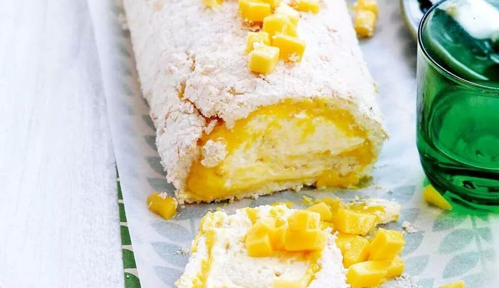 Torta de coco cremosa
