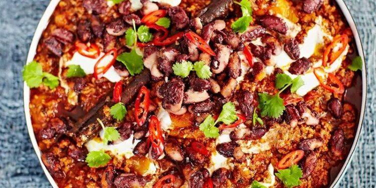 Chili com carne (receita mexicana)