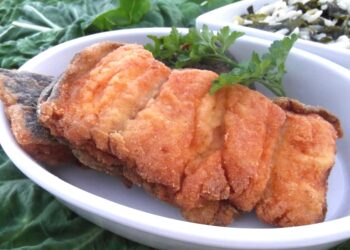 Moreia frita à moda do Algarve