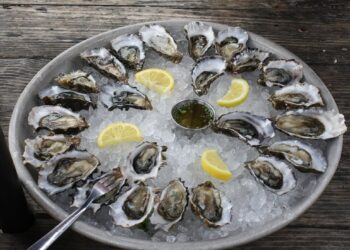 Ostras ao natural