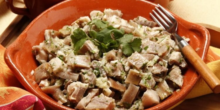 Orelha de porco à Alentejana