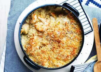 Delícias do mar no forno