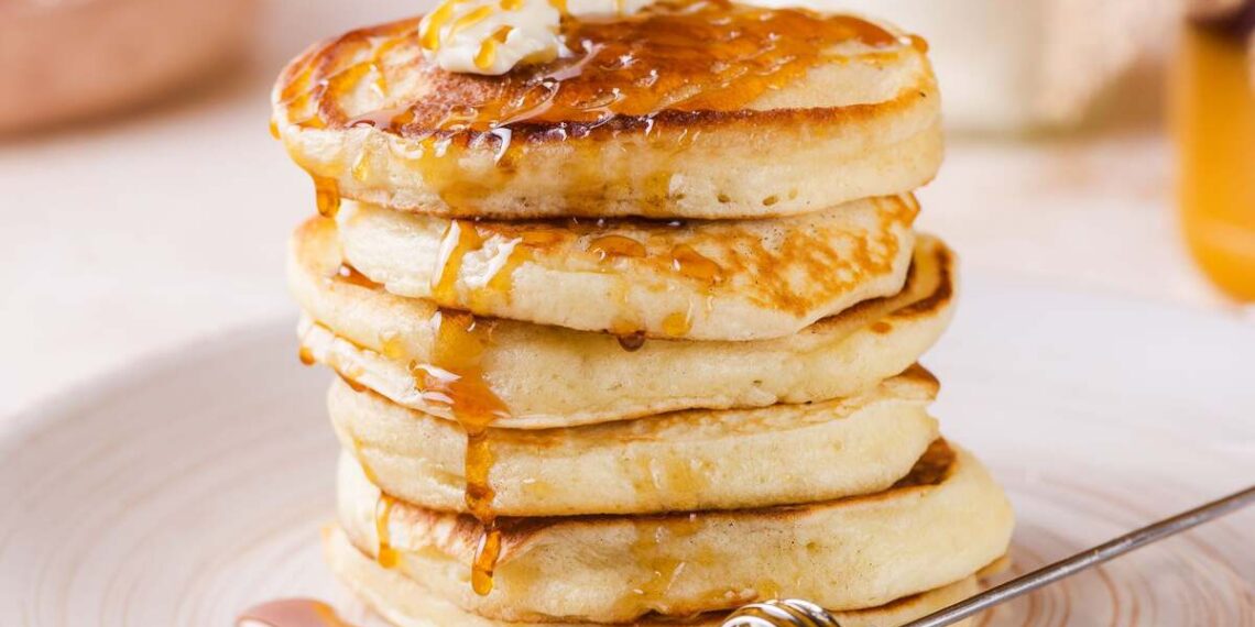 Panquecas de iogurte