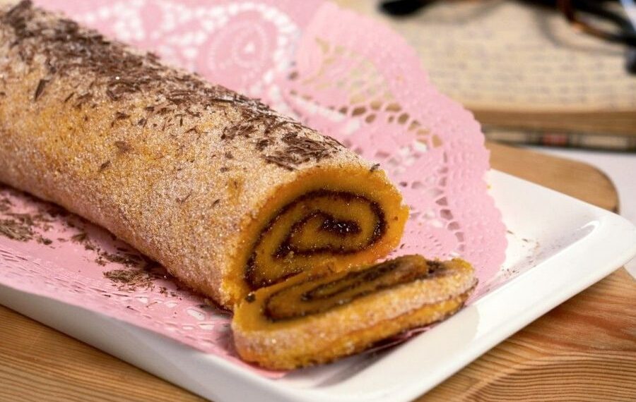 Torta de cenoura com chocolate