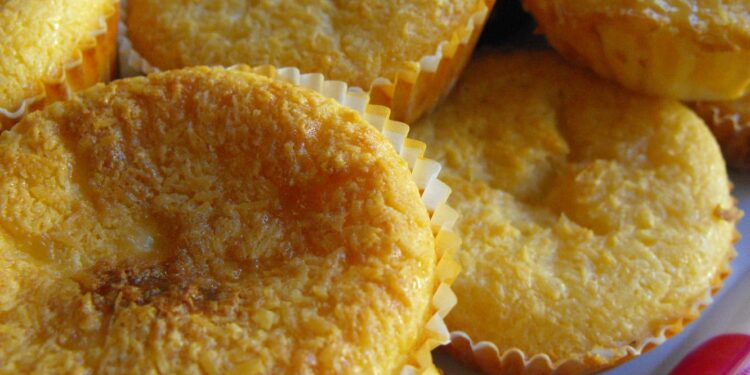 Queijadas de coco