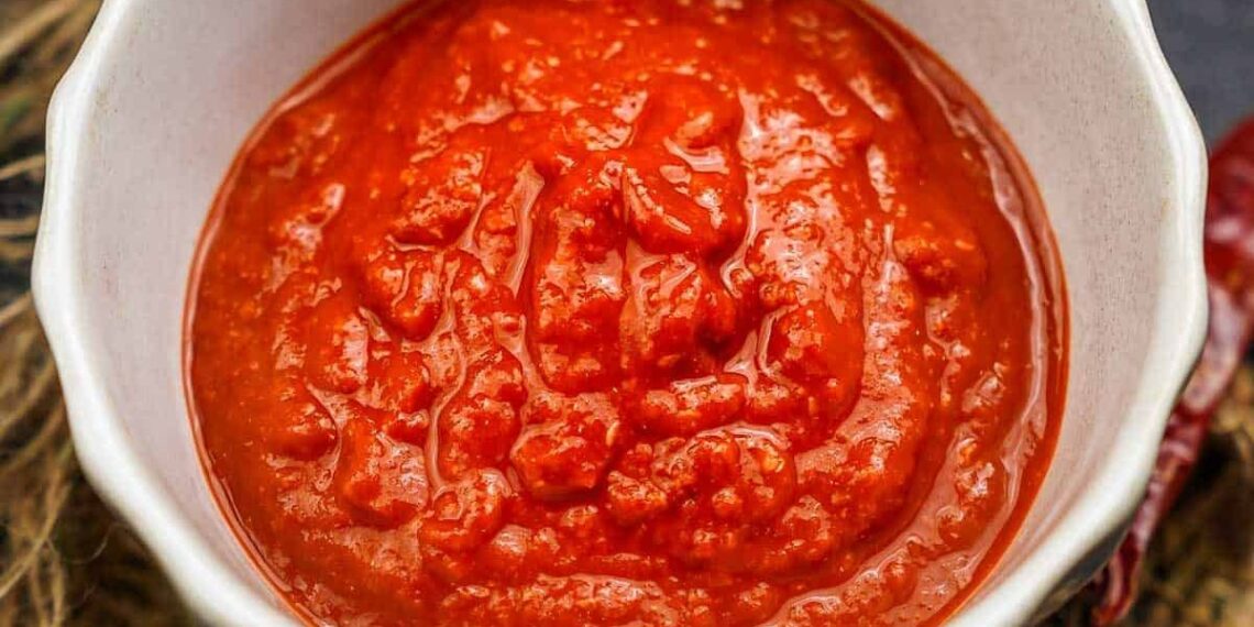 Paté de pimentos vermelhos