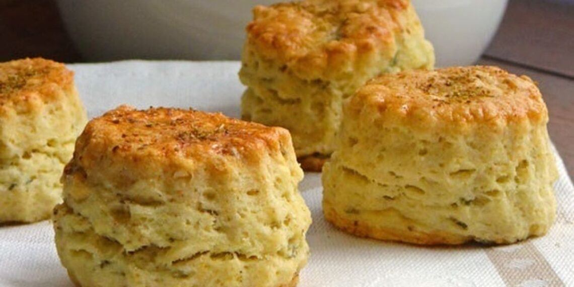 Scones com iogurte