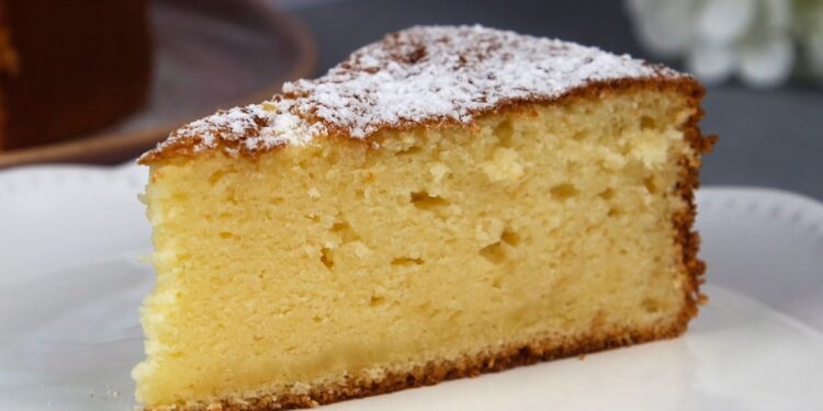 Bolo de iogurte fofinho na air fryer