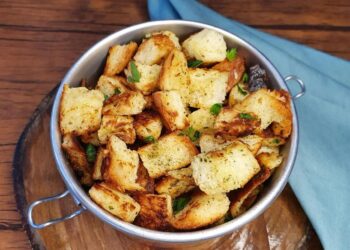 Croutons rápidos e fáceis