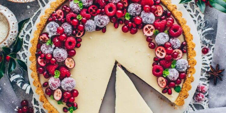 tarte de chocolate branco