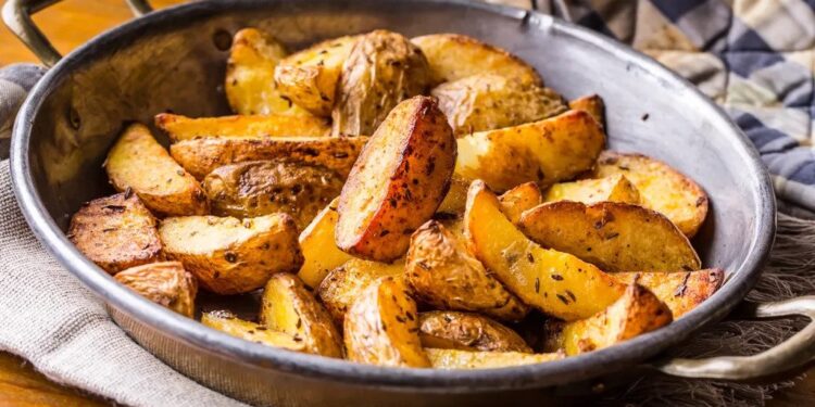 Batatas salteadas fáceis