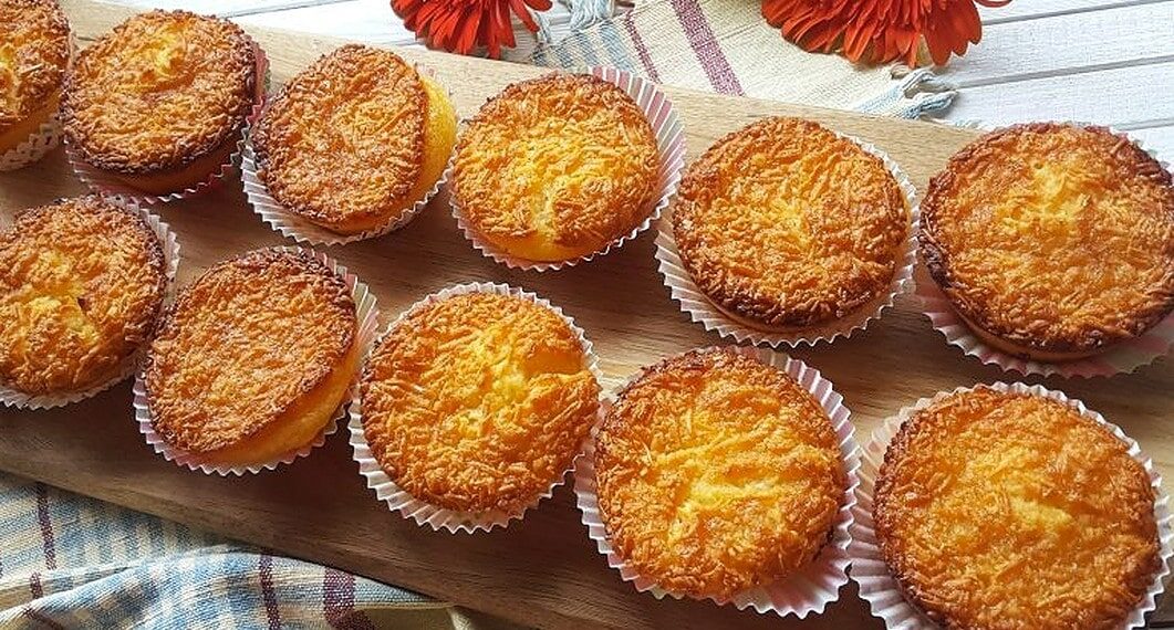 Queijadas de amêndoa