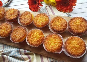 Queijadas de amêndoa