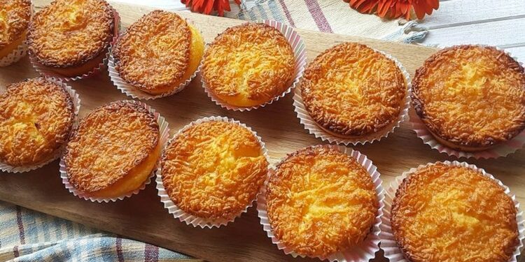 Queijadas de amêndoa