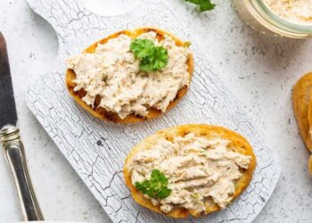 Paté de atum rápido e fácil