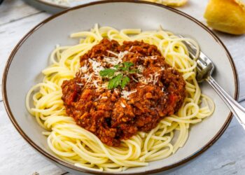 Bolonhesa de carne fácil