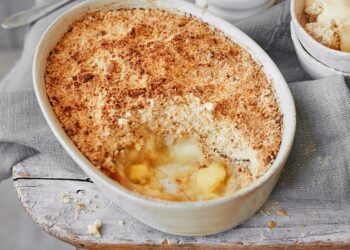 Crumble de maçã simples e fácil