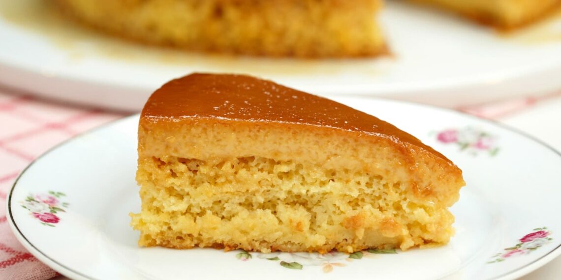 Bolo pudim de leite condensado