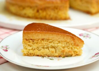 Bolo pudim de leite condensado