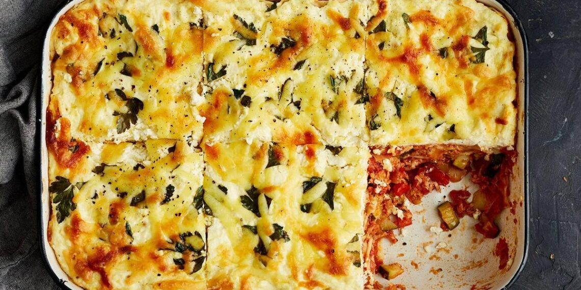 Lasanha de atum fácil