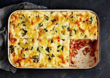 Lasanha de atum fácil