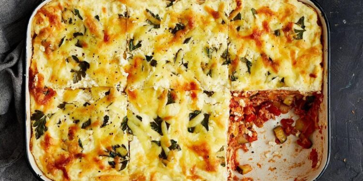 Lasanha de atum fácil