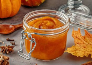 Doce de abóbora com nozes