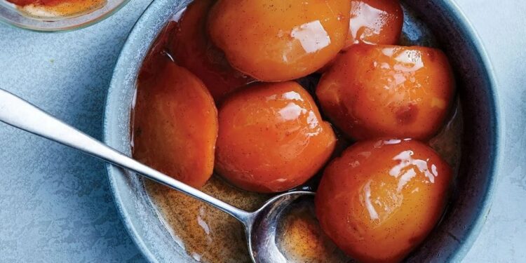 Marmelos cozidos à moda de Trás-os-Montes