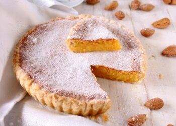 Tarte de feijão cremosa